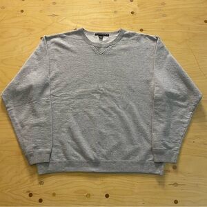 Vintage Club Monaco Gray Invisible Crest Sweatshirt Mens Medium Y2K 90s Canada
